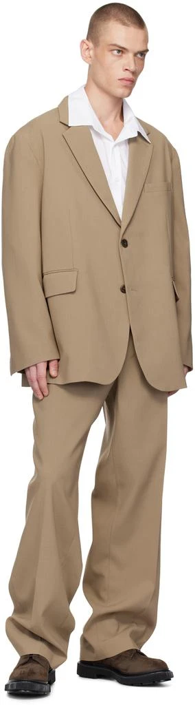 The Frankie Shop White Gus Oversized Shirt 4