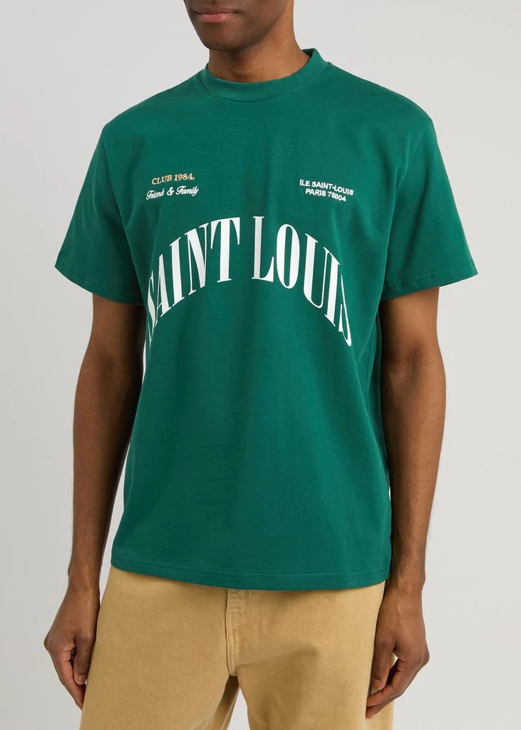 CLUB 1984 Saint Louis printed cotton T-shirt  2