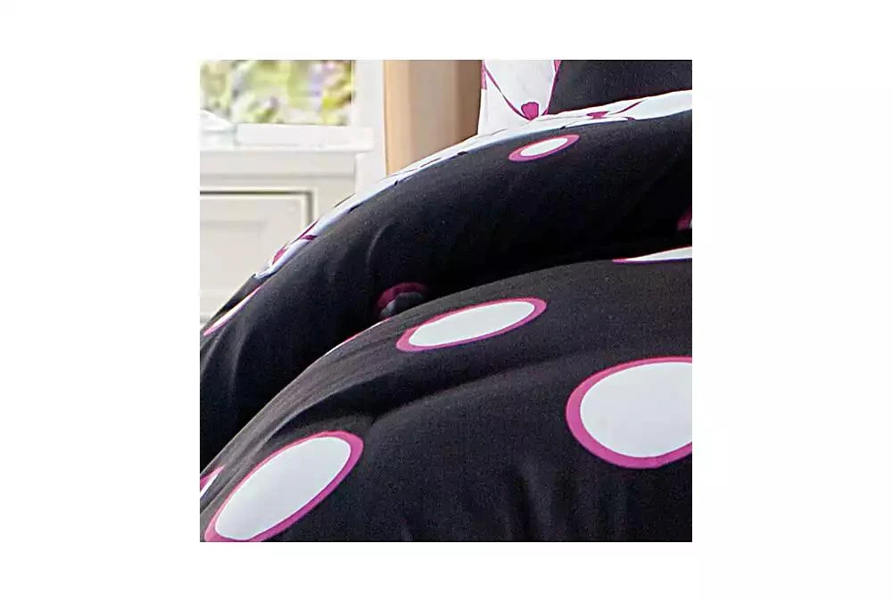 VCNY Home Sophie Polka Dot Bed in a Bag 8 Piece Comforter Set 3