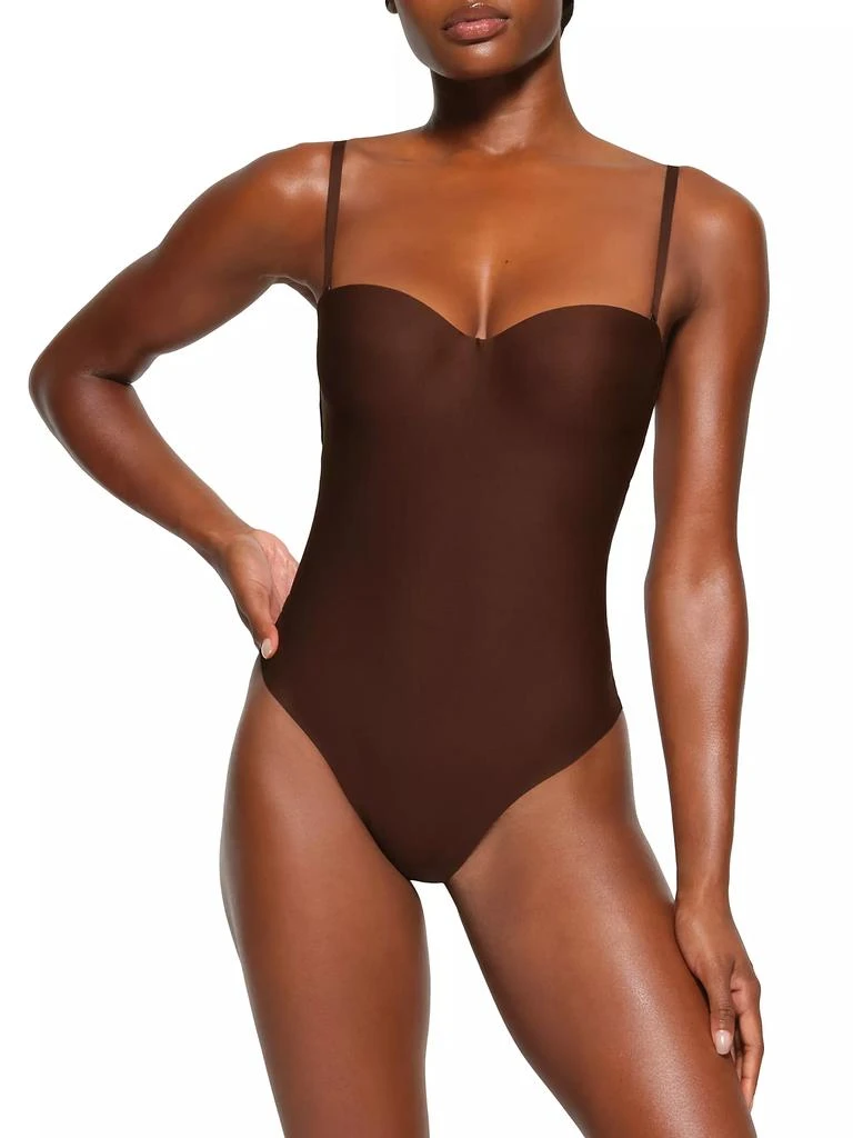 SKIMS Skims Body Underwire Thong Bodysuit 3