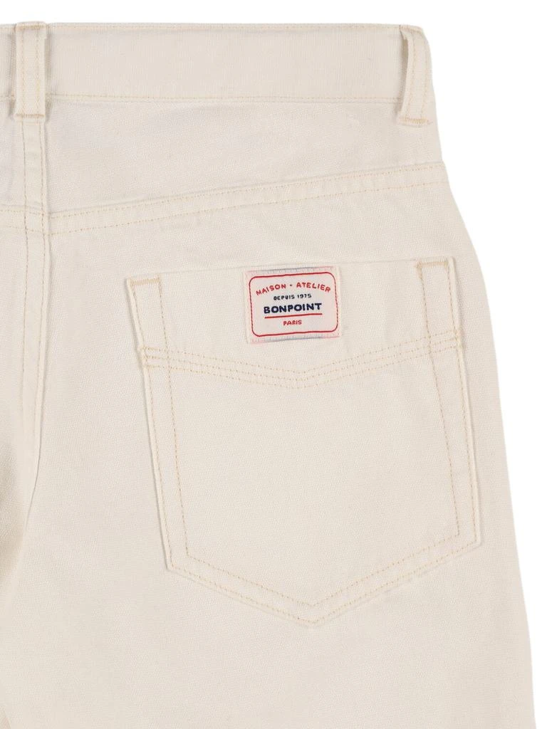 Bonpoint Cotton Denim Jeans 2