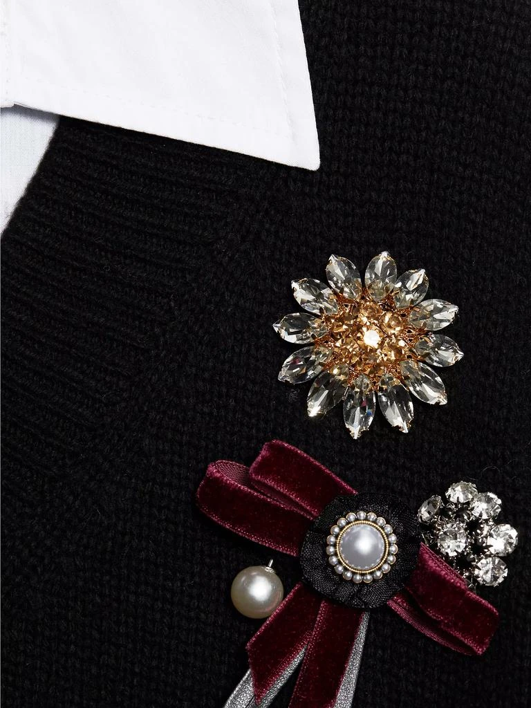 Cinq à Sept Santina Brooch Sweater Minidress 7