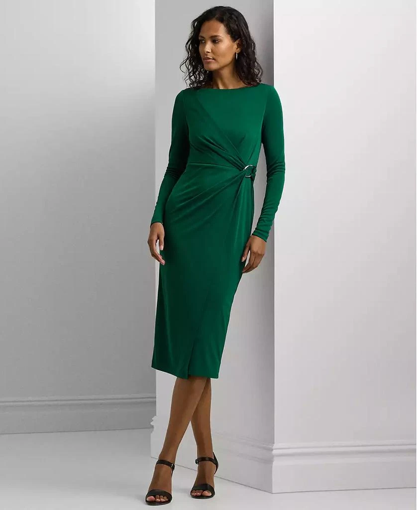 Women's Jersey Long-Sleeve Cocktail Dress  On Sale Now with Up to 71% Off  | Discover Exclusive Deals & Savings at BeyondStyle  Authentic Ralph  Lauren dress|women's fashion, shoes & accessories|dresses with