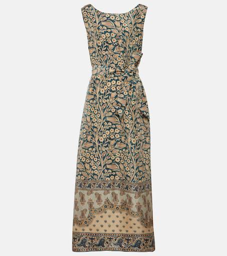LORO PIANA ワンピース シルク Silk maxi dress885043 Silk maxi dress in black - Loro Piana | Mytheresa