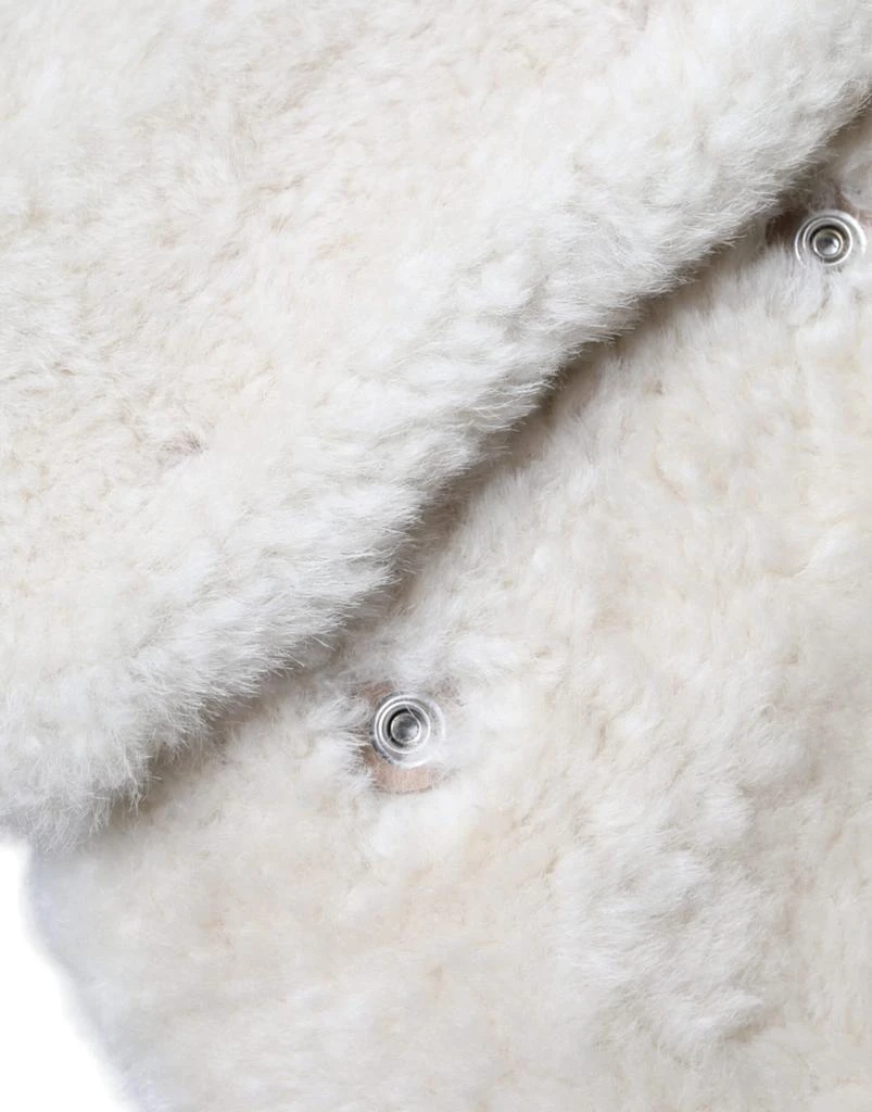 Burberry WARRENFORD Shearling Leather Vest Coat Women
s Jacket 5