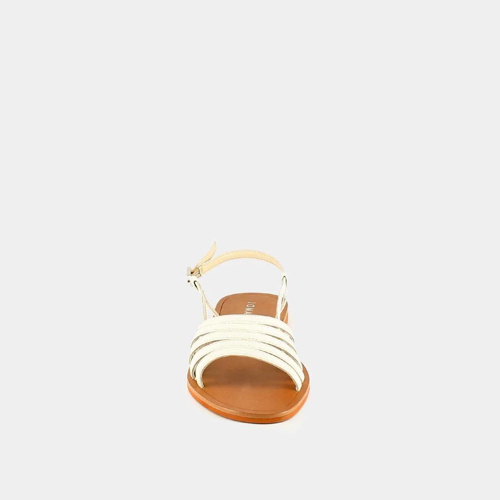 JONAK Jonak - Plagettes Wroom Cuir Vernis - Ecru 3