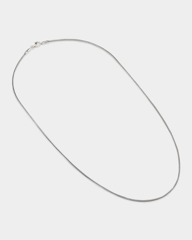 Konstantino Sterling Silver Thin Chain Necklace, 18"L