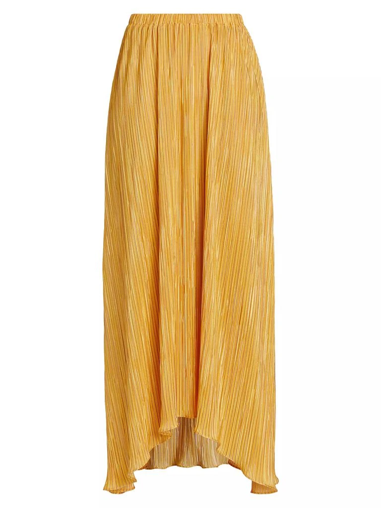 Ramy Brook Gwendolyn Pleated Maxi Skirt 1