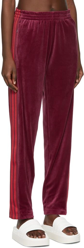 Adidas Purple Polyester Track Pants 2