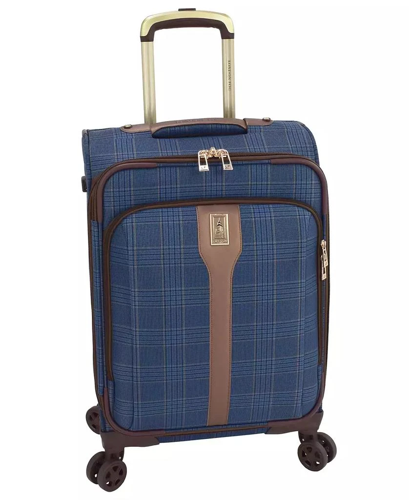 London Fog Brentwood III 20" Expandable Spinner Carry-on Softside 1