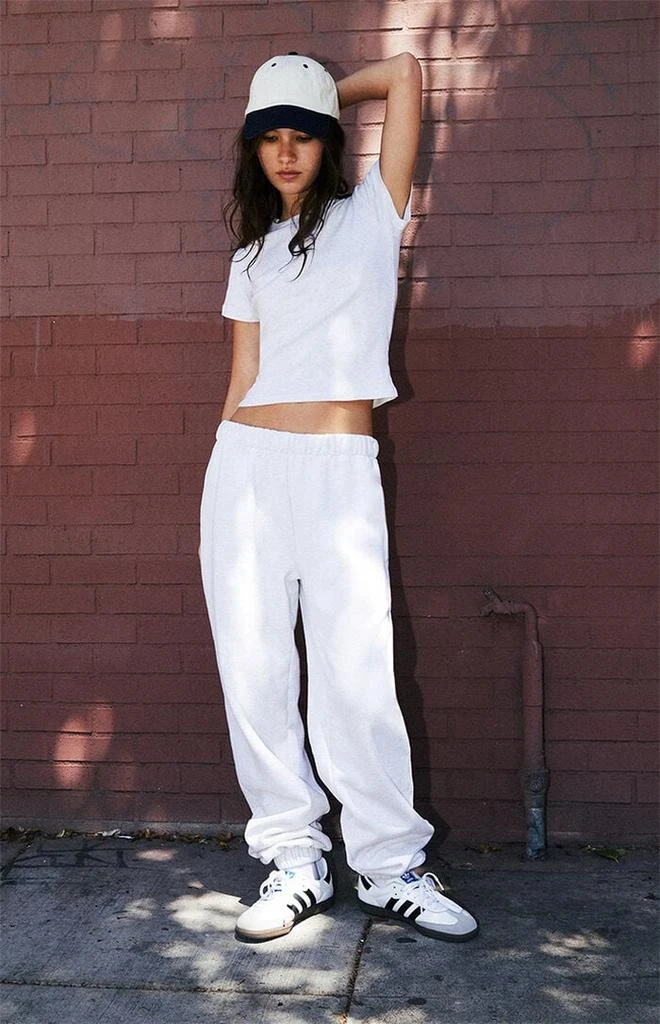 John Galt Light Gray Rosa Sweatpants 1