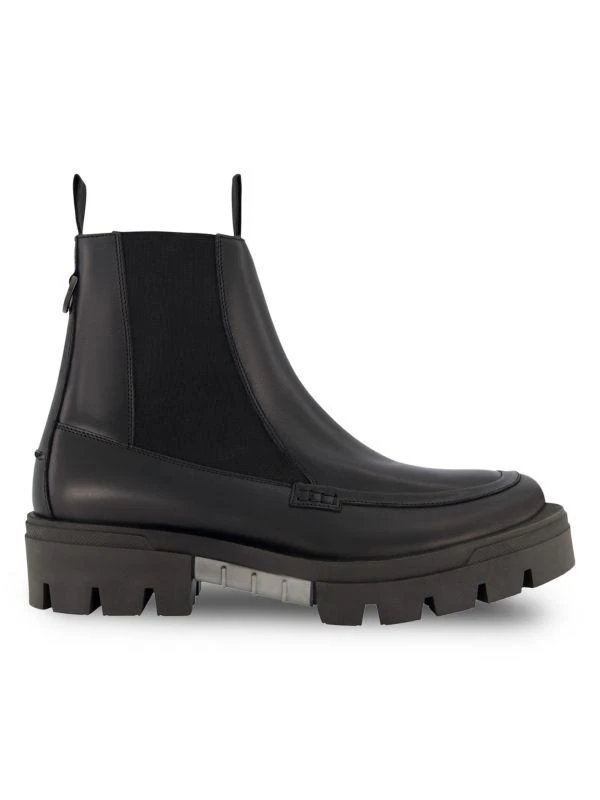Karl Lagerfeld Paris Paris White Label Apron Toe Leather Chelsea Boot 1