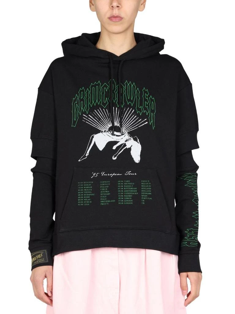RAF SIMONS Raf Simons Logo Print Sweatshirt 1