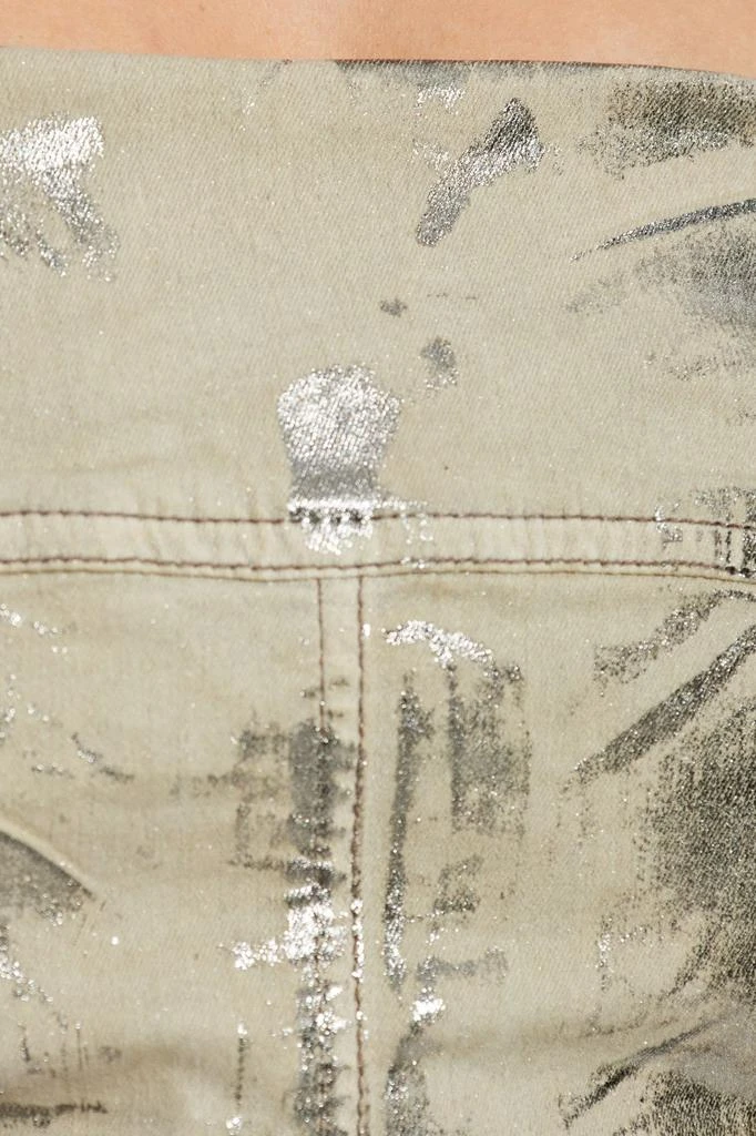 Rick Owens Rick Owens DRKSHDW Bustier Frayed-Hem Top 4