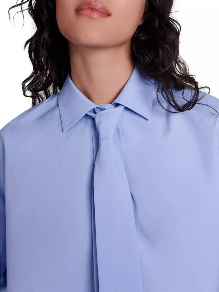 Maje Shirt with Removable Tie 6