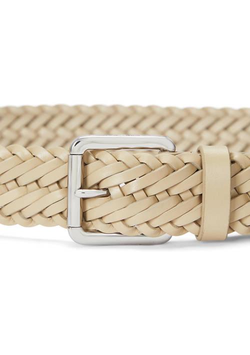 Ralph Lauren Ralph Lauren Braided Vachetta Leather Belt