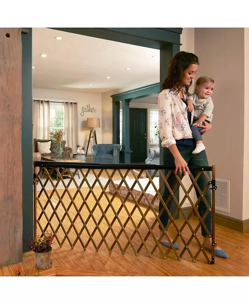 Evenflo Expansion Walk Thru Room Divider Baby Gate 7