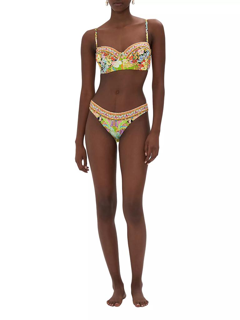 Camilla Floral Bikini Bottom