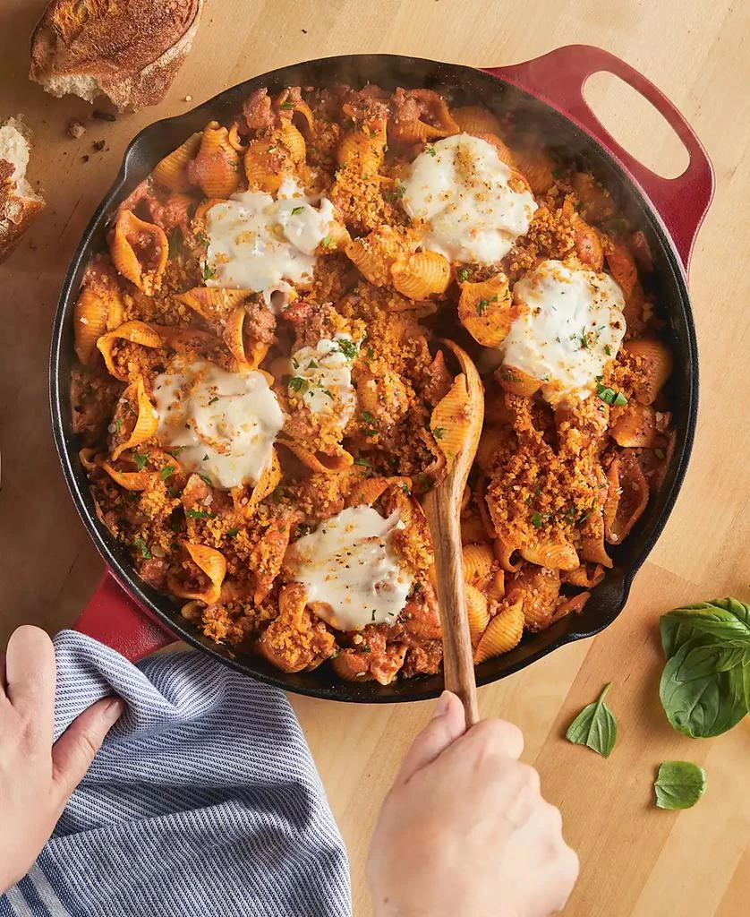 Rachael Ray Nitro Cast Iron 12" Skillet 5