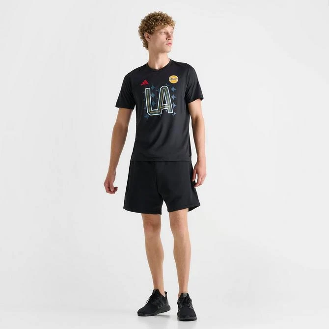 Adidas Men's adidas LA Galaxy MLS Pre-Game T-Shirt 2