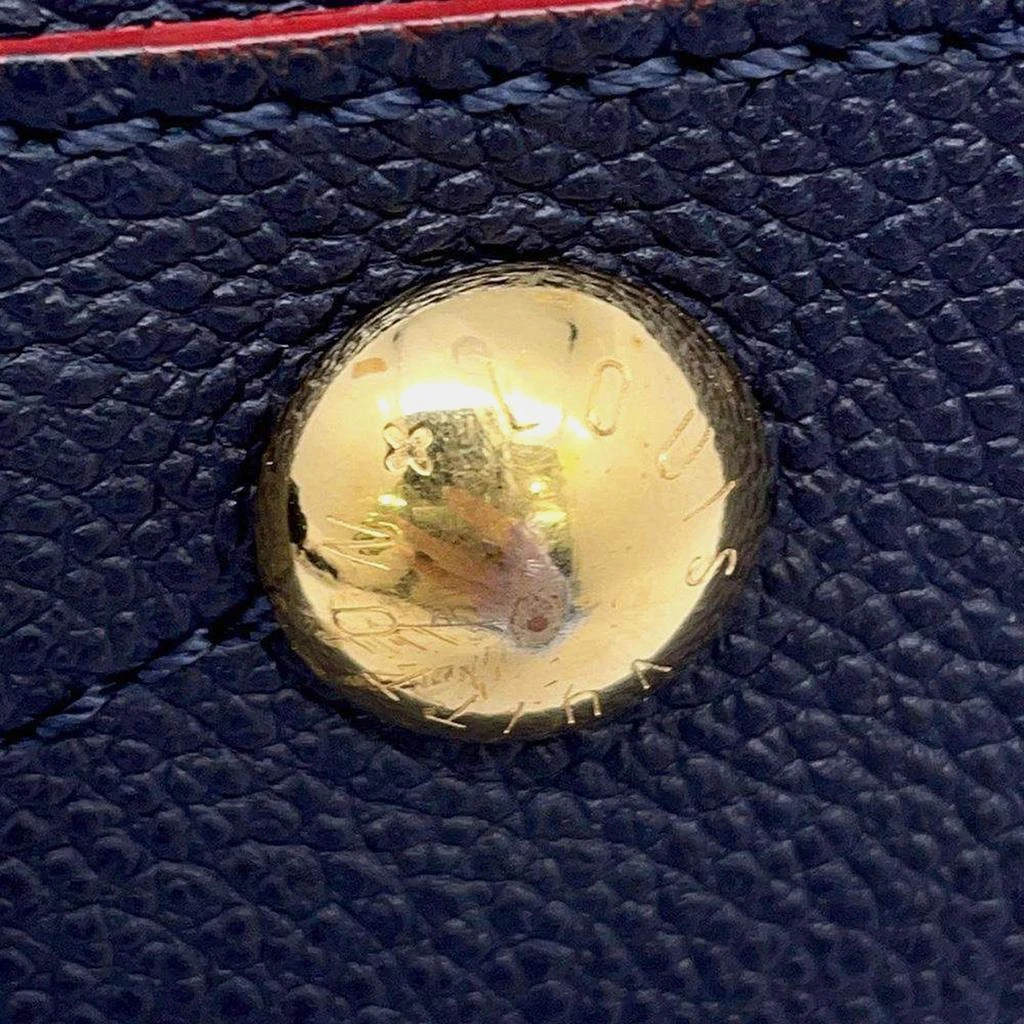 Louis Vuitton Louis Vuitton Marine Rouge Monogram Empreinte Montaigne BB Tote Bag 10