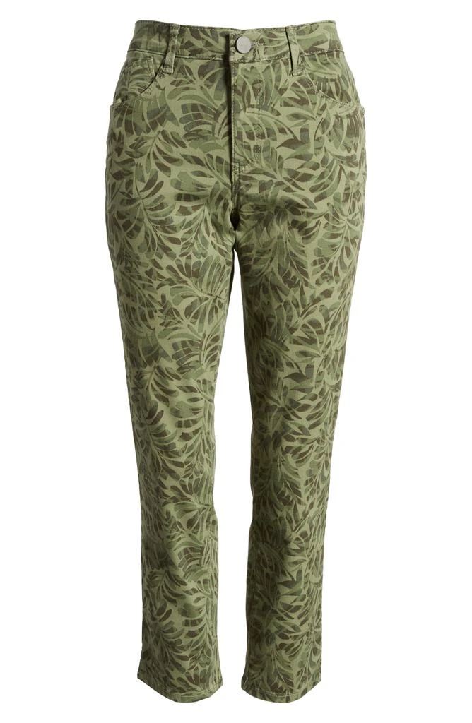 Wit & Wisdom 'Ab'Solution Print High Waist Slim Leg Pants 5