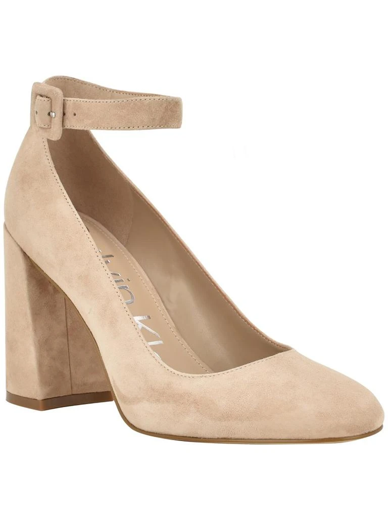 Calvin Klein Fionna Womens Suede Pumps 6