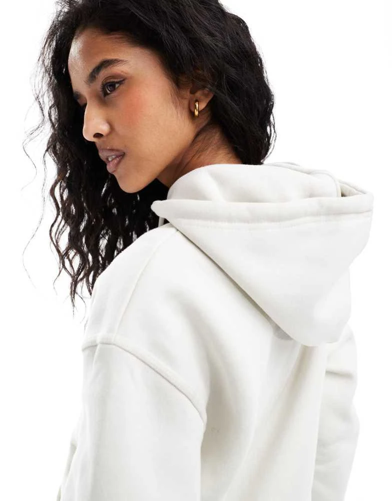 Pull&Bear Pull&Bear oversized hoodie in off white 3