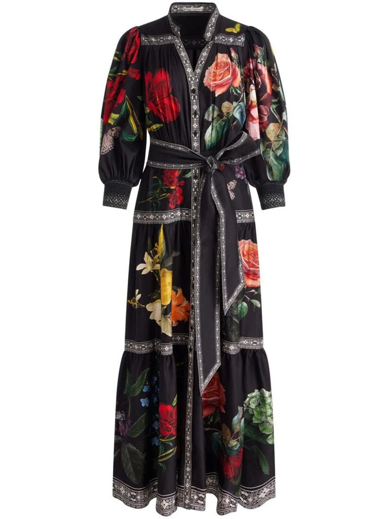 Alice + Olivia Alice + Olivia Printed Long Dress 1
