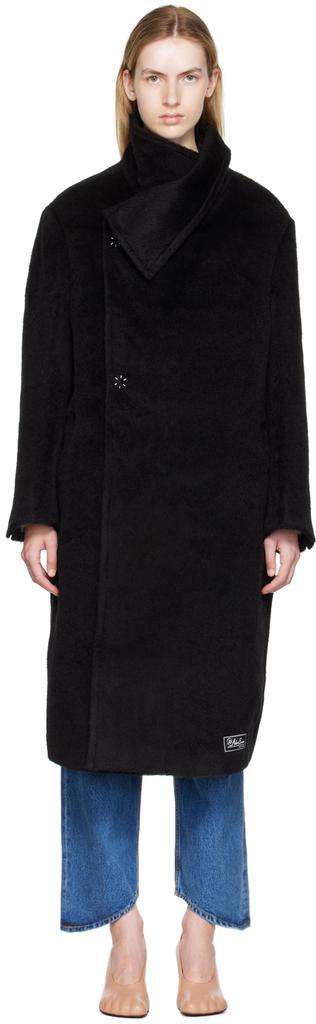 ADER error Black Wrap Coat