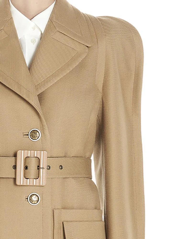 Givenchy Givenchy Single-Breasted Belted Coat 7