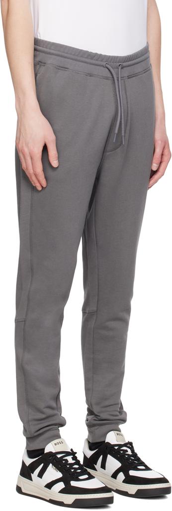 Hugo Boss Gray Drawstring Sweatpants