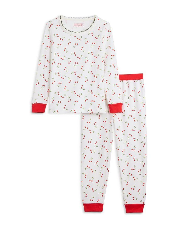 Cozyland Unisex Riley Cherry Pajama Set - Little Kid, Big Kid