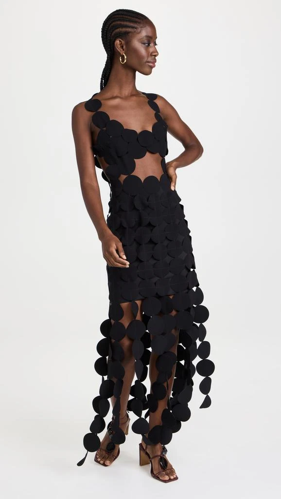 A.W.A.K.E. Mode Multi Circle Asymmetric Dress 4
