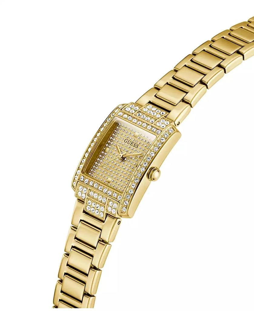 GUESS Women's Gold-Tone Glitz Analog Watch, 23mm 4