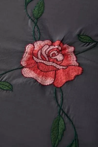 Urban Outfitters Secret Garden Embroidered Duvet Cover 5
