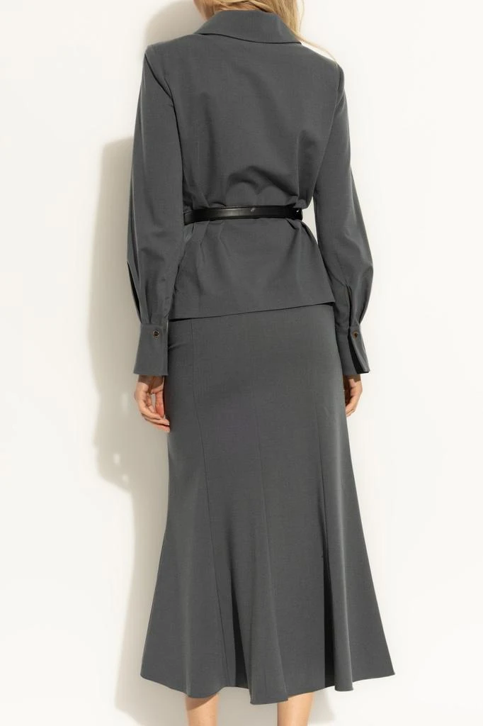 Self Portrait Self-Portrait Belted Midi Dress 3