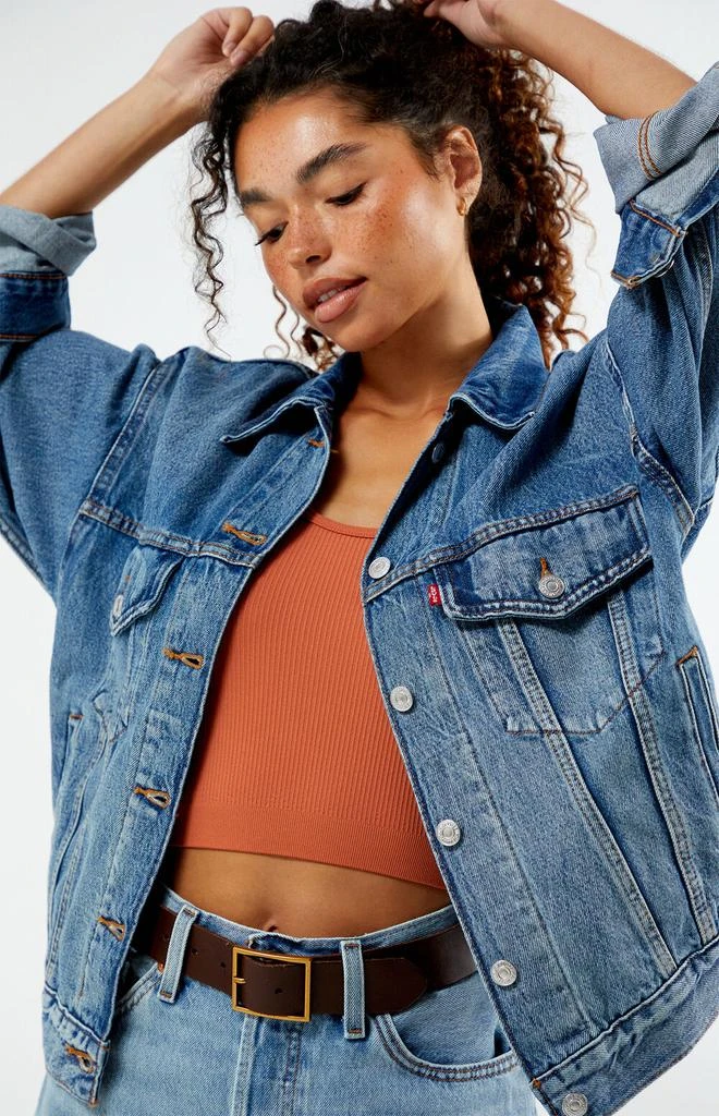 Levi's Medium Indigo '90s Denim Trucker Jacket 2