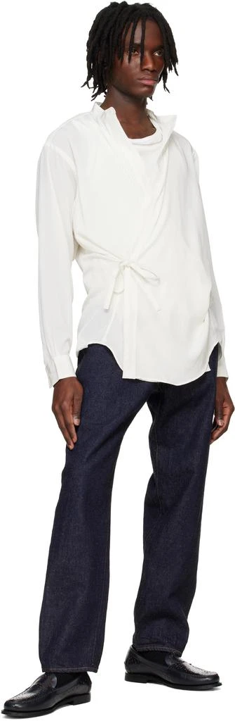 RAINMAKER KYOTO White Band Collar Dougi Shirt 4