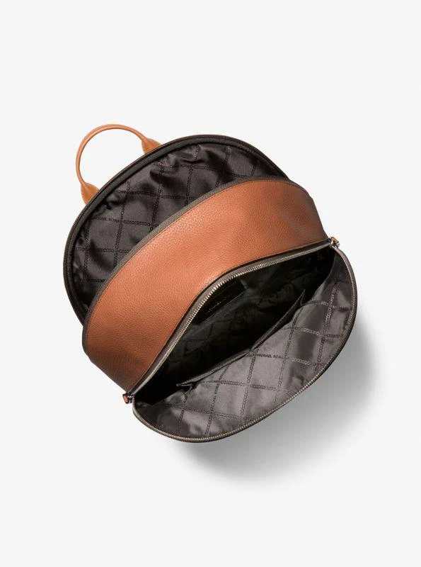 Michael Kors Hudson Leather Commuter Backpack 2