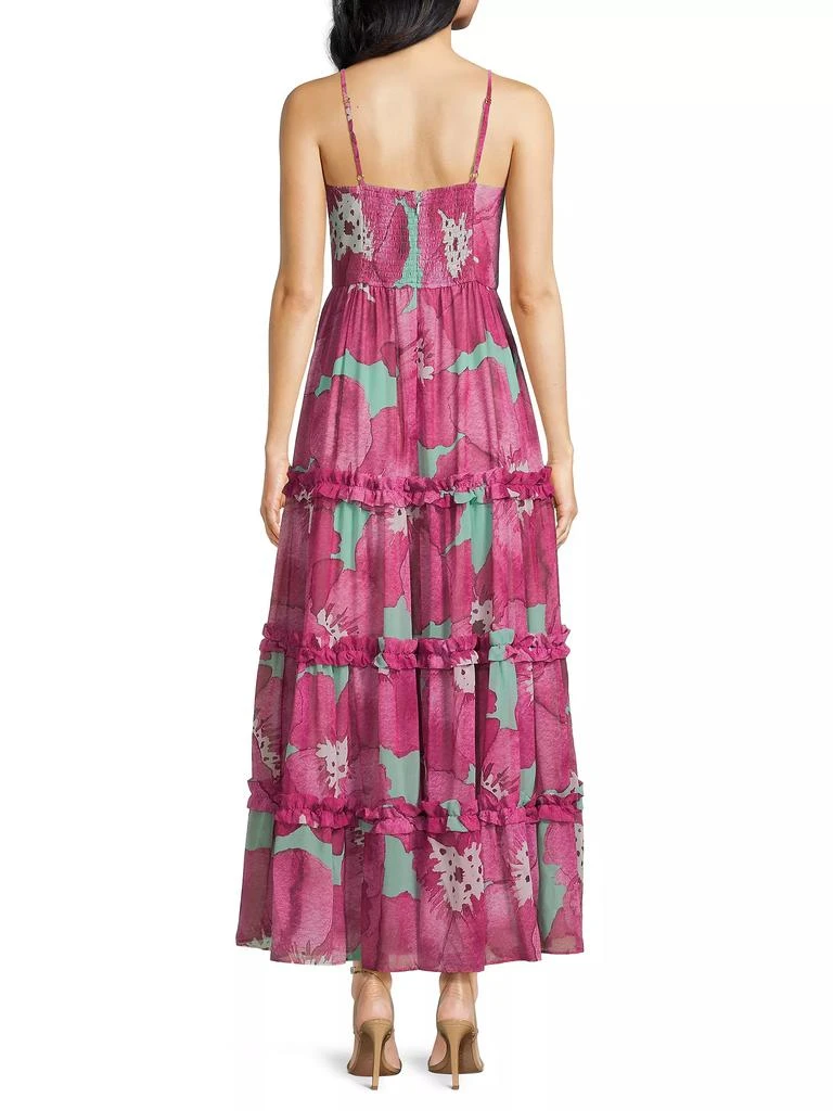 Hutch Caletta Floral Tiered Maxi Dress 5