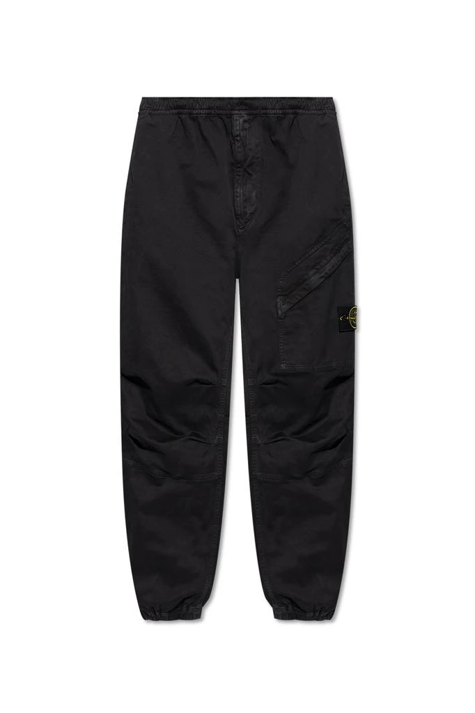 Stone Island Trousers with logo 1