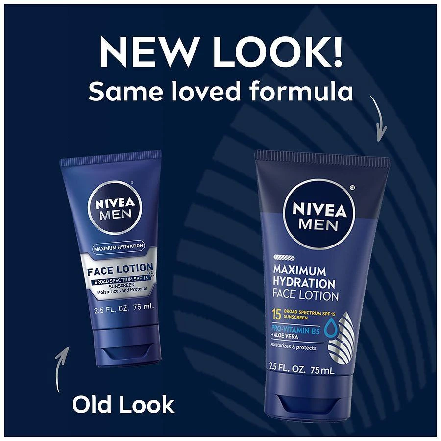 Nivea Maximum Hydration Face Lotion with Broad Spectrum SPF 15 Sunscreen for Men 3