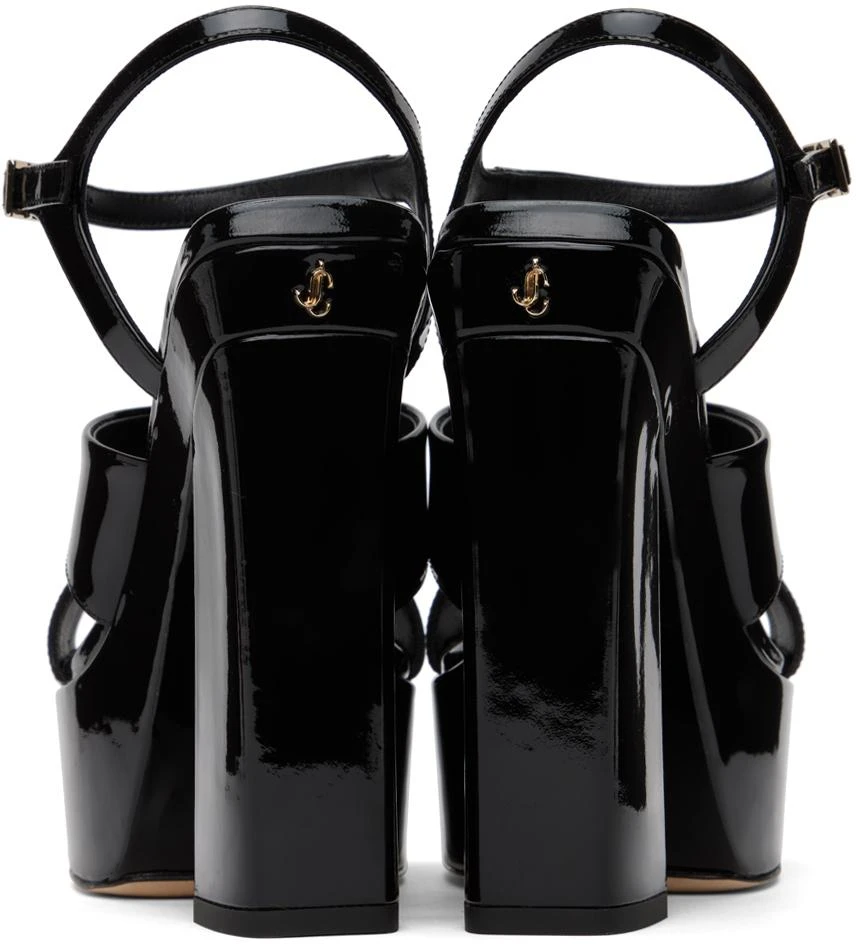 Jimmy Choo Black Ellison/PF 140 Heeled Sandals 2