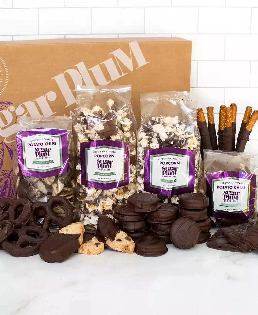 Sugar Plum Chocolates Double Decadence Dark Chocolate Gift Box, 42 Piece 2