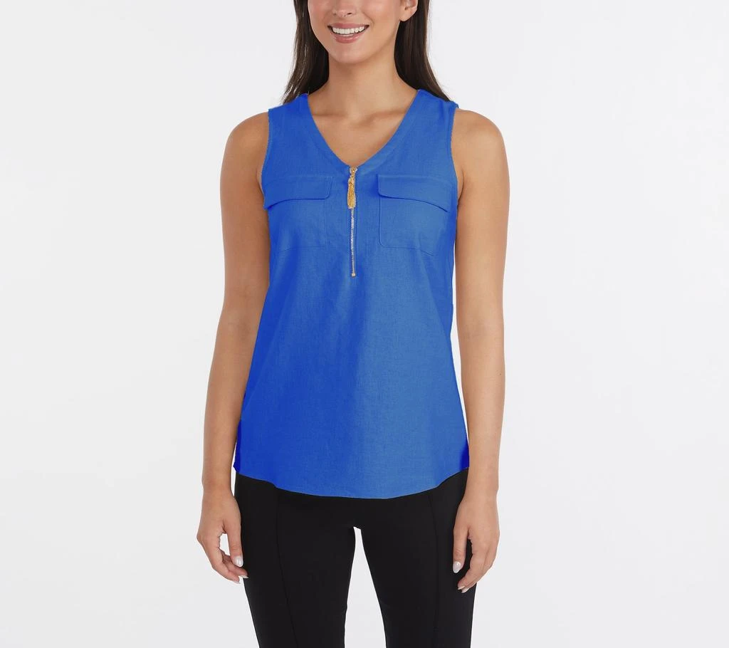 Ellen Tracy Women's Half Zip Top 1