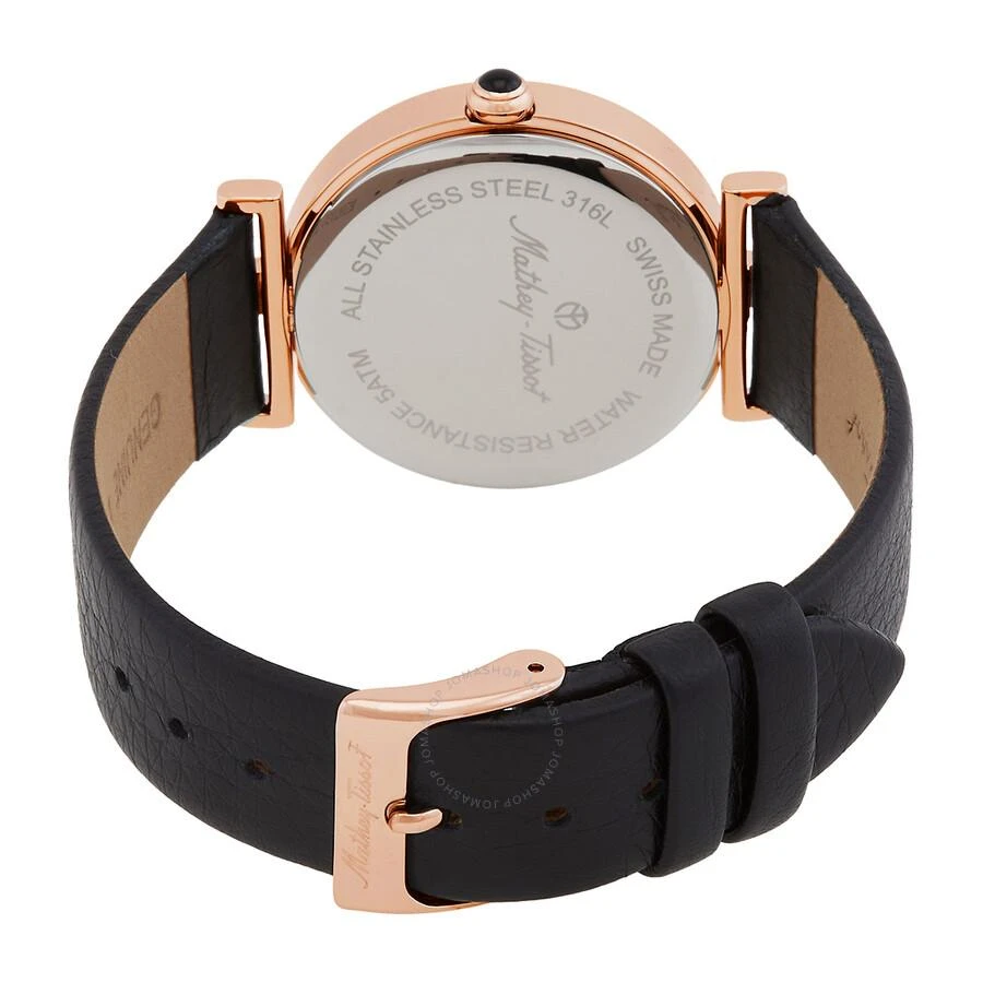 Mathey-Tissot Gaia Quartz Black Dial Ladies Watch D587QPN 3