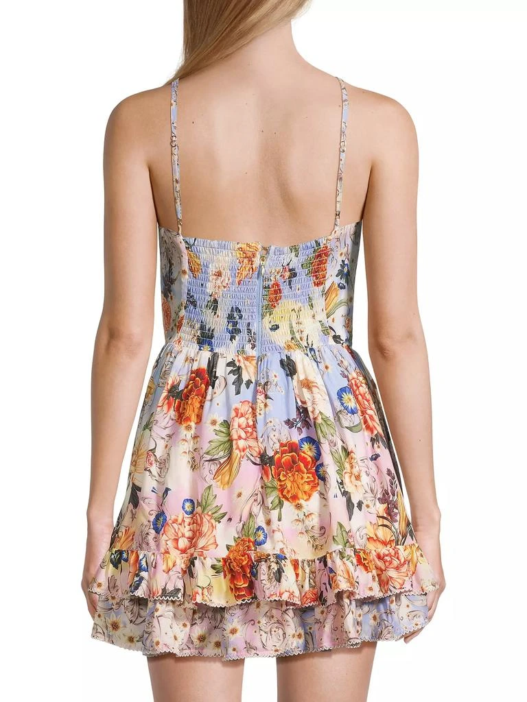 Agua Bendita Isadora Numen Floral Minidress 5