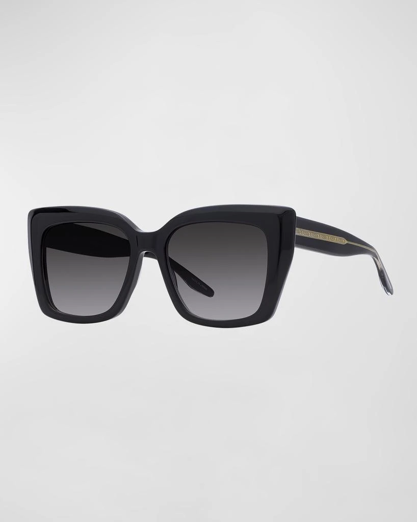Barton Perreira Devine Square Acetate & Titanium Sunglasses 1