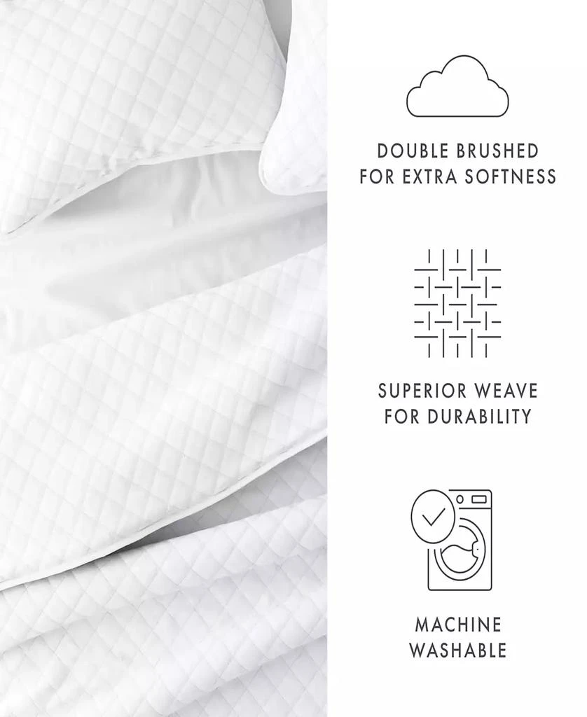 IENJOY HOME Diamond Stitch 3-Pc. Lightweight Quilt Set 11
